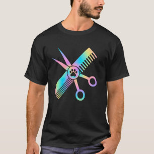 Pastel Verzorgingsproduct Regenboog Verzorging Poo T-shirt