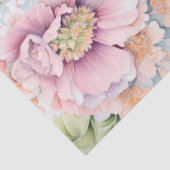 Pastel Victoriaans Bloemen & Kant Decoupage Tissuepapier (Detail)