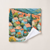 Pastel Village Dream (Gant de toilette)