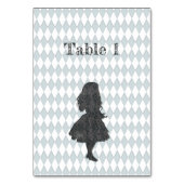 Pastel vintage Alice au pays des merveilles Carte (Dos)