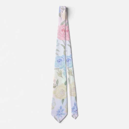 Pastel vintage  stropdas (Voorkant)