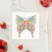 Pastel Vlinder Servetten (Insitu)