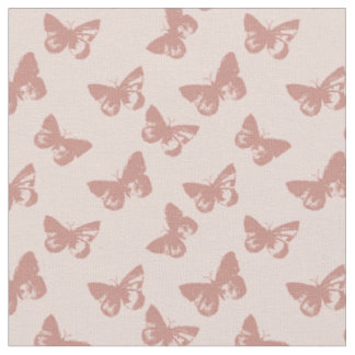 Pastel vlinderpatroon stof