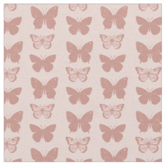 Pastel vlinderpatroon stof