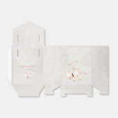 Pastel vlinders bruiloft gunst doos bedankdoosjes (Uitgevouwen)