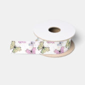 Pastel vlinders lint (Spoel)
