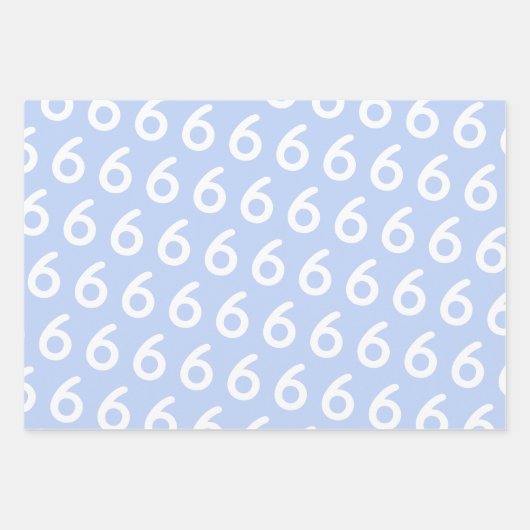 Pastel w. Witte sterren - aangepaste leeftijd kind Inpakpapier Vel (Voorkant)