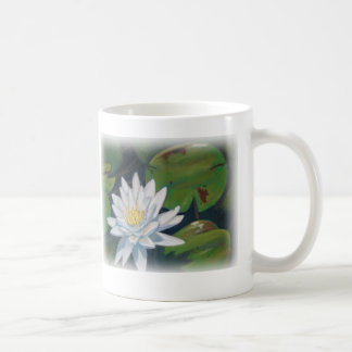 Pastel Water Lily Koffiemok