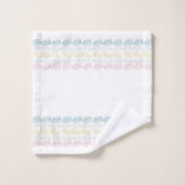 Pastel Watercolor Brushstrokies (Gant de toilette)