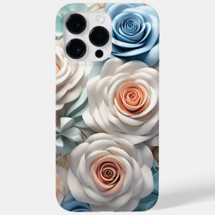 PASTEL WATERVERF 3-D LOOK ROZEN Case-Mate iPhone 14 PRO MAX HOESJE