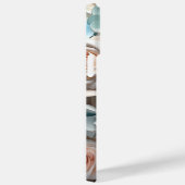 PASTEL WATERVERF 3-D LOOK ROZEN Case-Mate iPhone CASE (Achterkant / Rechts)