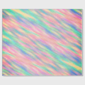 Pastel-Waterverf Cadeaupapier (Vlak)