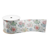 Pastel Waterverf Echievera Succulents Pattern Lint (Spoel)