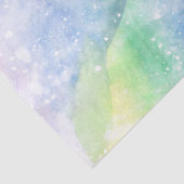 Pastel Waterverf Galaxy Tissuepapier (Detail)