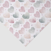  Pastel Waterverf Hartpatroon Tissuepapier (Detail)