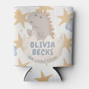 Pastel Waterverf Illustratief Baby shower Blikjeskoeler