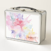 Pastel Waterverf Kunstaanval Kinder naam Handteken (Voorkant)