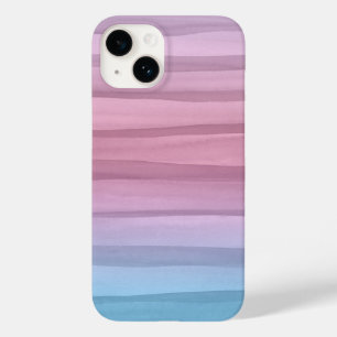 Pastel Waterverf Lines Patroon Case-Mate iPhone 14 Hoesje