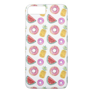 Pastel Waterverf Pool Float Patroon iPhone 8 Plus / 7 Plus Hoesje