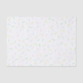 Pastel Waterverf Strooisel Tissuepapier (Voorkant)