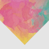 Pastel-Waterverven Tissuepapier (Detail)