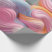 Pastel wervelt achtergrond cadeaupapier (Hoek)