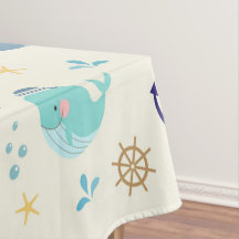 Pastel Whale & Nautisch Zee Party Design