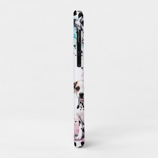Pastel Whimsical Dalmatian Birthday Party Case-Mate iPhone Case (Achterkant/links)