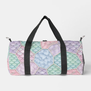 Pastel Whimsisch Sprookjespleisterwerk Monogram Plunjezak