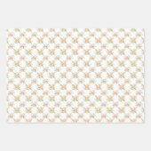 Pastel Wildflower Floral Pattern Inpakpapier Vel (Voorkant 2)