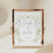 Pastel Wildflower Kaarten en geschenken Poster