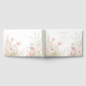 Pastel Wildflower Wedding Gastenboek (Volledig)