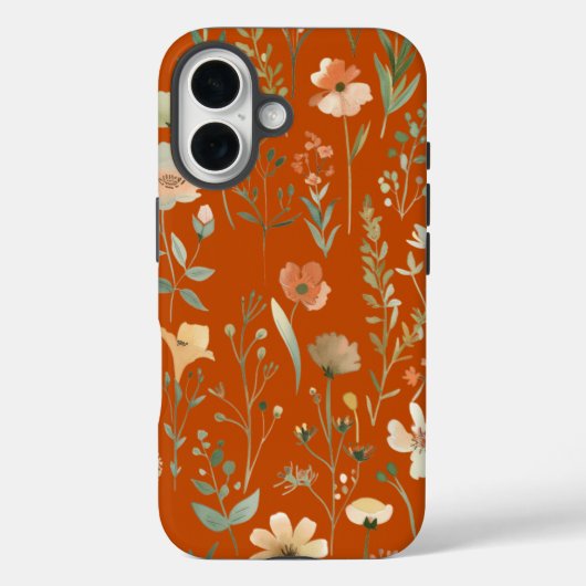 Pastel Wilflowers Case-Mate iPhone Case (Achterkant)