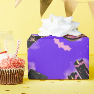 Pastel Witch Wrapping Paper - Kawaii Magisch cadea Cadeaupapier