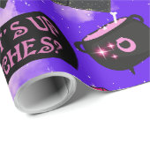 Pastel Witch Wrapping Paper - Kawaii Magisch cadea Cadeaupapier (Rol Hoek)