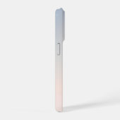 Pastel-wolken "Just Living My Best Life" iPhone Hoesje (Rechterkant)