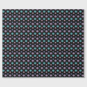 Pastel Yarn Ball String Pattern Cadeaupapier (Vlak)