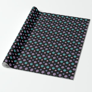 Pastel Yarn Ball String Pattern Cadeaupapier