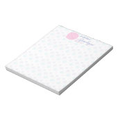 Pastel Yarn Ball String Pattern Notitieblok (Gedraaid)