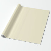 Pastel Yellow #FAF4D4 Cadeaupapier (Uitgerold)