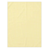 Pastel Yellow Polka Dot Pattern Tafelkleed (Voorkant)