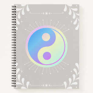 Pastel Yin-Yang notitieboek