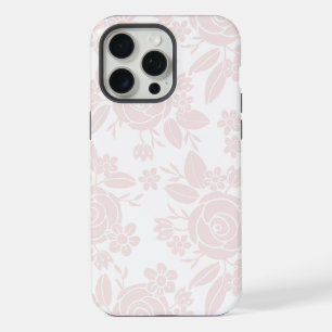 Pastel zachte naadloze patroon Bloemig iPhone 15 Pro Max Hoesje