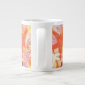 Pastel Zee Creatinepatroon Jumbo Mok (Achterkant)