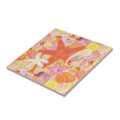 Pastel Zee Creatinepatroon Tegeltje (Zijkant)