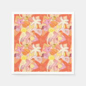 Pastel Zee Creatures Servet (Voorkant)