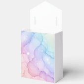 Pastel Zeemeermin Stardust Waterverf Abstract Bedankdoosjes (Open)