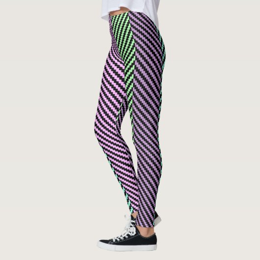 Pastel zigzag leggings (Links)