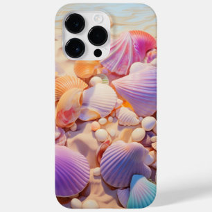 PASTEL ZOMER SCHELPEN OP HET STRAND Case-Mate iPhone 14 PRO MAX HOESJE