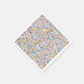 pastelbaby shower servet (Hoek)